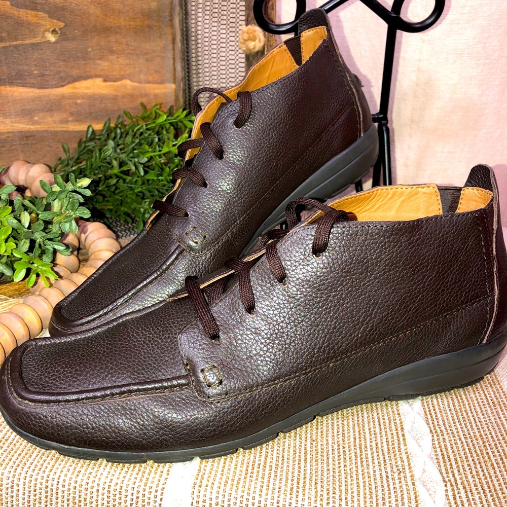 Easy Spirit Adagio brown leather booties 9M - Picture 1 of 13